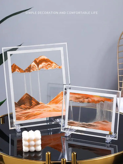 Glam Sandscape Art Display